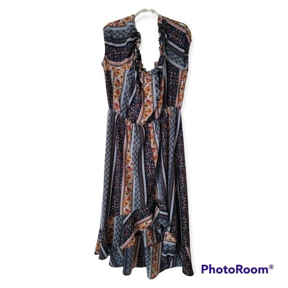 Rue 21 Plus  Multicolor Print High Low Dress Size 4XL - Picture 1 of 5